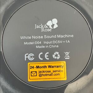 White Noise Sound Machine for Kids - Gray